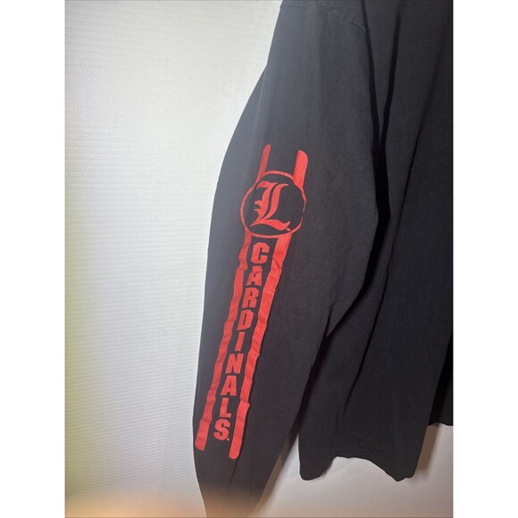 Large Vintage Louisville Y2K Long Sleeve Shirt Lightning Clothing 100% Cotton - Picture 6 of 8